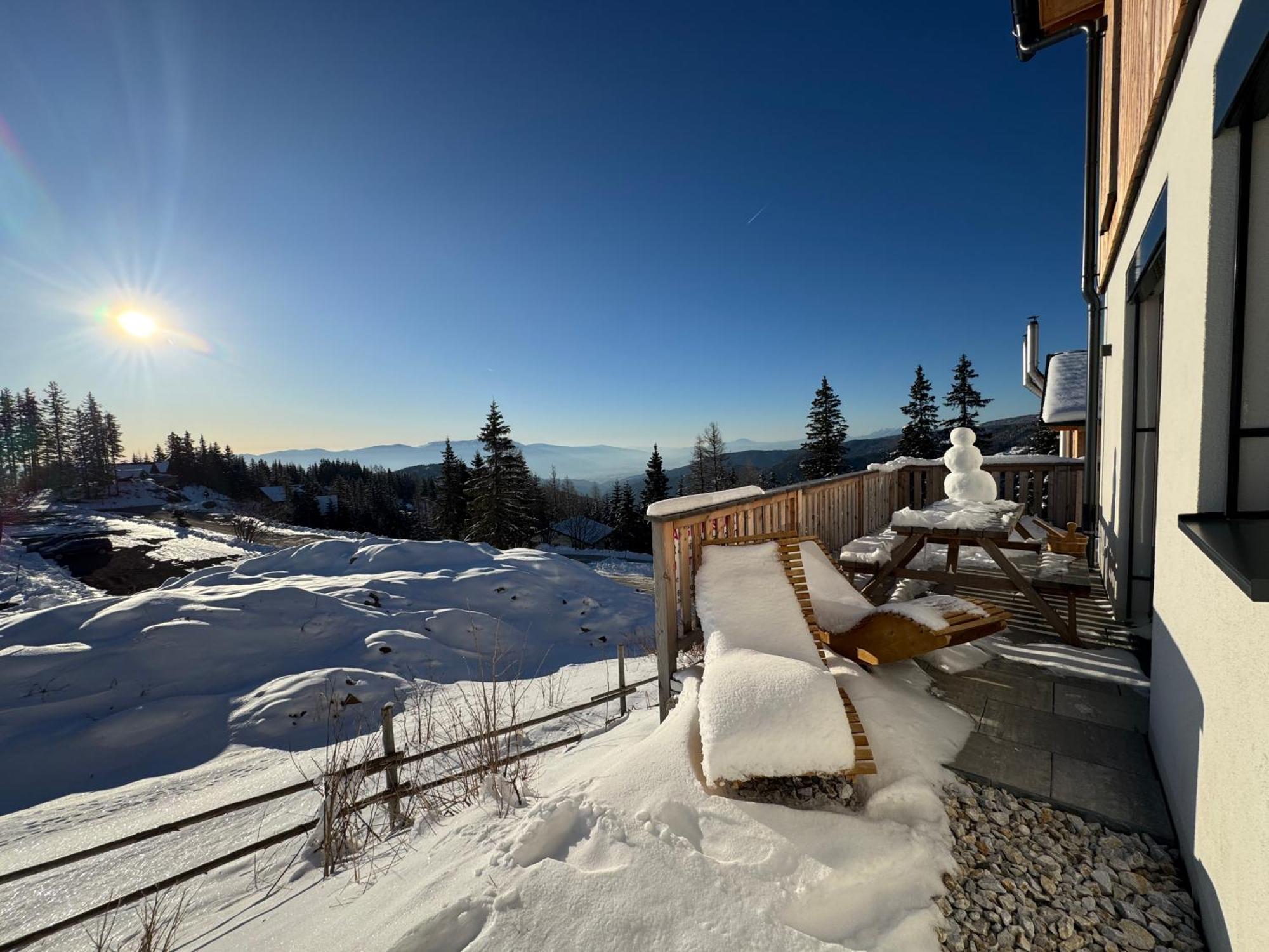 Berglisl - Direkt An Der Schipiste! Neue Ferienwohnung Mit Sauna Klippitztorl Экстерьер фото